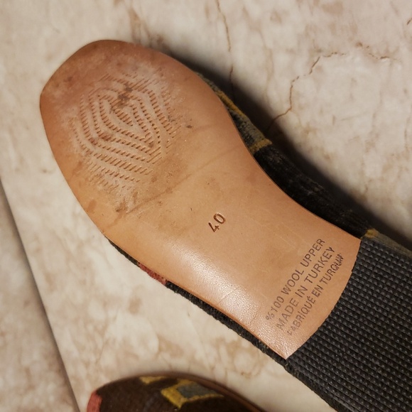 Artemis Desing Co. Colorful Wool Women's Loafers Size  40 - Picture 7 of 8